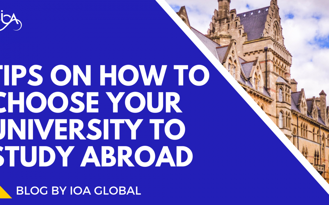 Tips on How to choose your university to study abroad