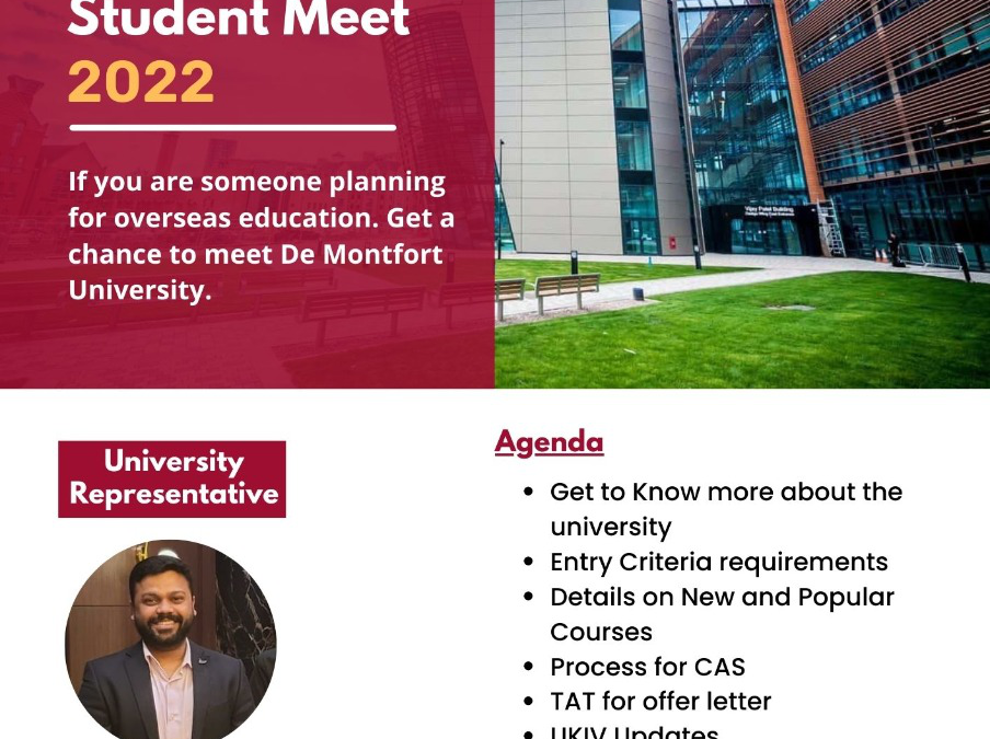De Montfort University Student Meet – 2022